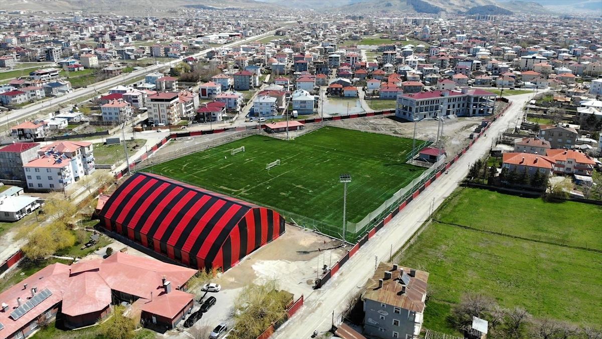 Van\'da Modern Spor Tesisi İnşaatı Tamamlanıyor