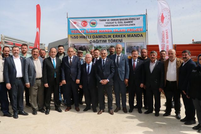 Yozgat’ta Manda Dağıtımı