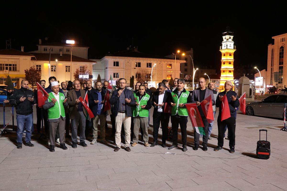 Yozgat\'ta İsrail\'e Protesto