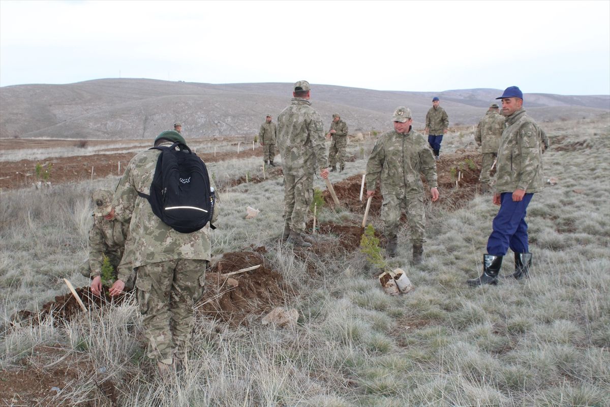 Yunak\'ta Mehmetçik Hatıra Ormanı Kuruldu