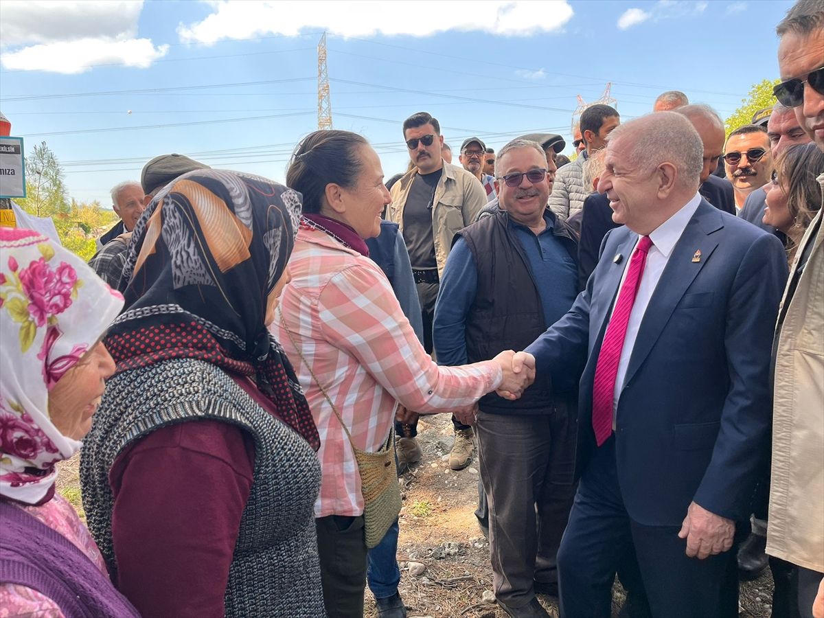 Özdağ İkizköy\'de Çevre Mücadelesini Destekledi