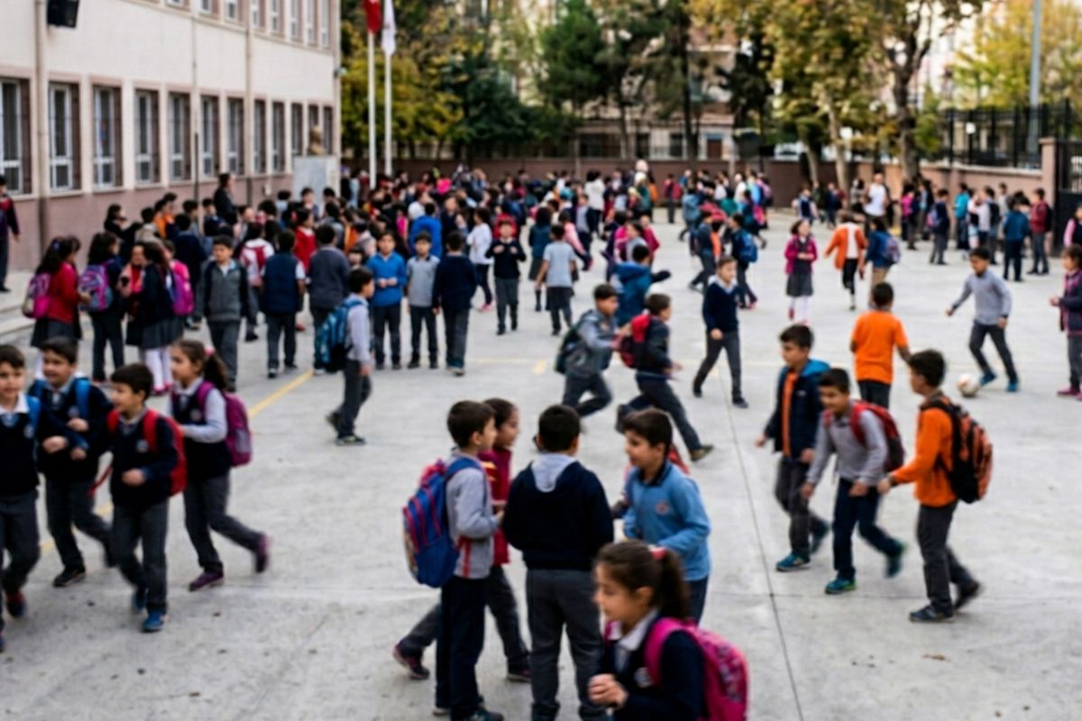 Ortaokulda kan don donduran olay! Koli bandı ile bağlayıp dövdüler