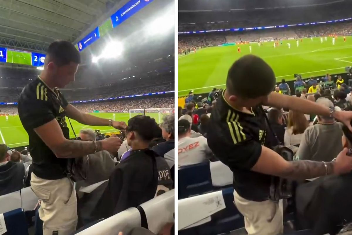 En sonunda bunu da gördük! Maçın ortasında tıraş oldu 