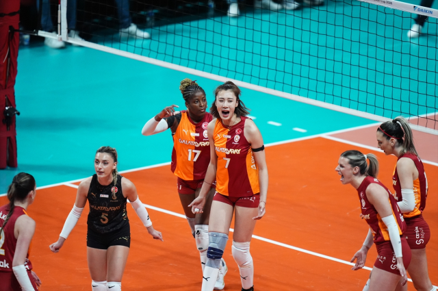 Galatasaray Kadın Voleybol Takımı, Mutua Fenera'yı 3-1 yenerek CEV Kupası'nda şampiyon oldu.