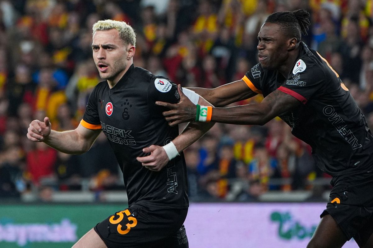 Galatasaray zorlu Göztepe deplasmanında moral buldu