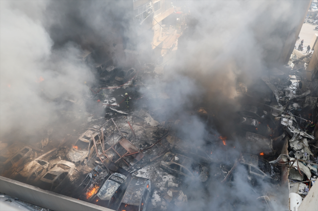 İsrail, Beyrut'u bir kez daha bombaladı
