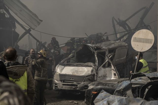 İsrail, Beyrut'u bir kez daha bombaladı