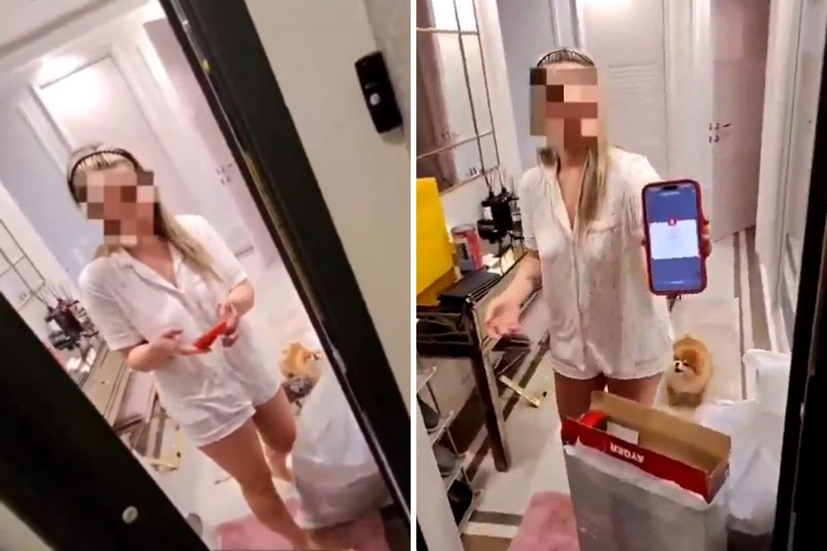 Kapıyı açan kadın öyle bir şey istedi ki! Kurye gözlerine inanamadı