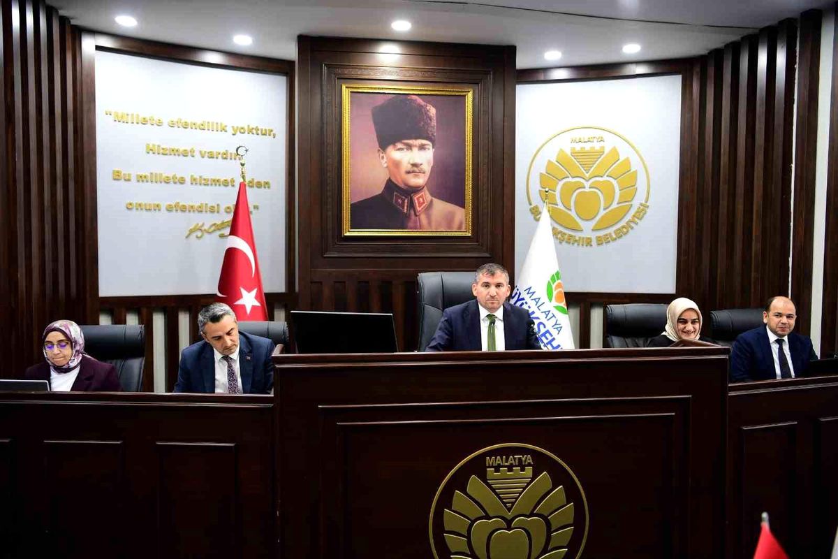 Malatya\'da nisan ayı meclis toplantısı yapıldı