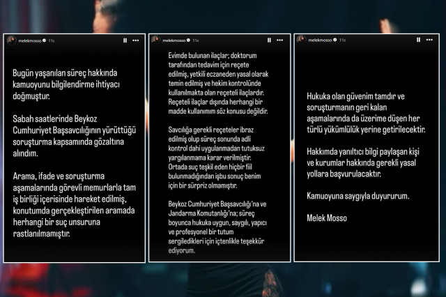 Melek Mosso'dan iddialara yanıt: Evimdeki ilaçlar reçeteli