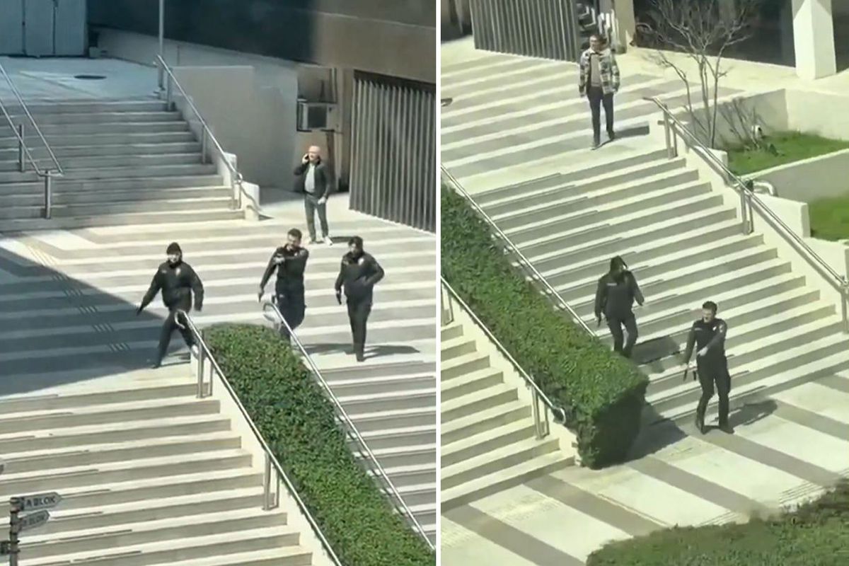 Teröristlerle çatışan polislerle dalga geçmişlerdi! O şahısların çalıştığı firmadan açıklama var