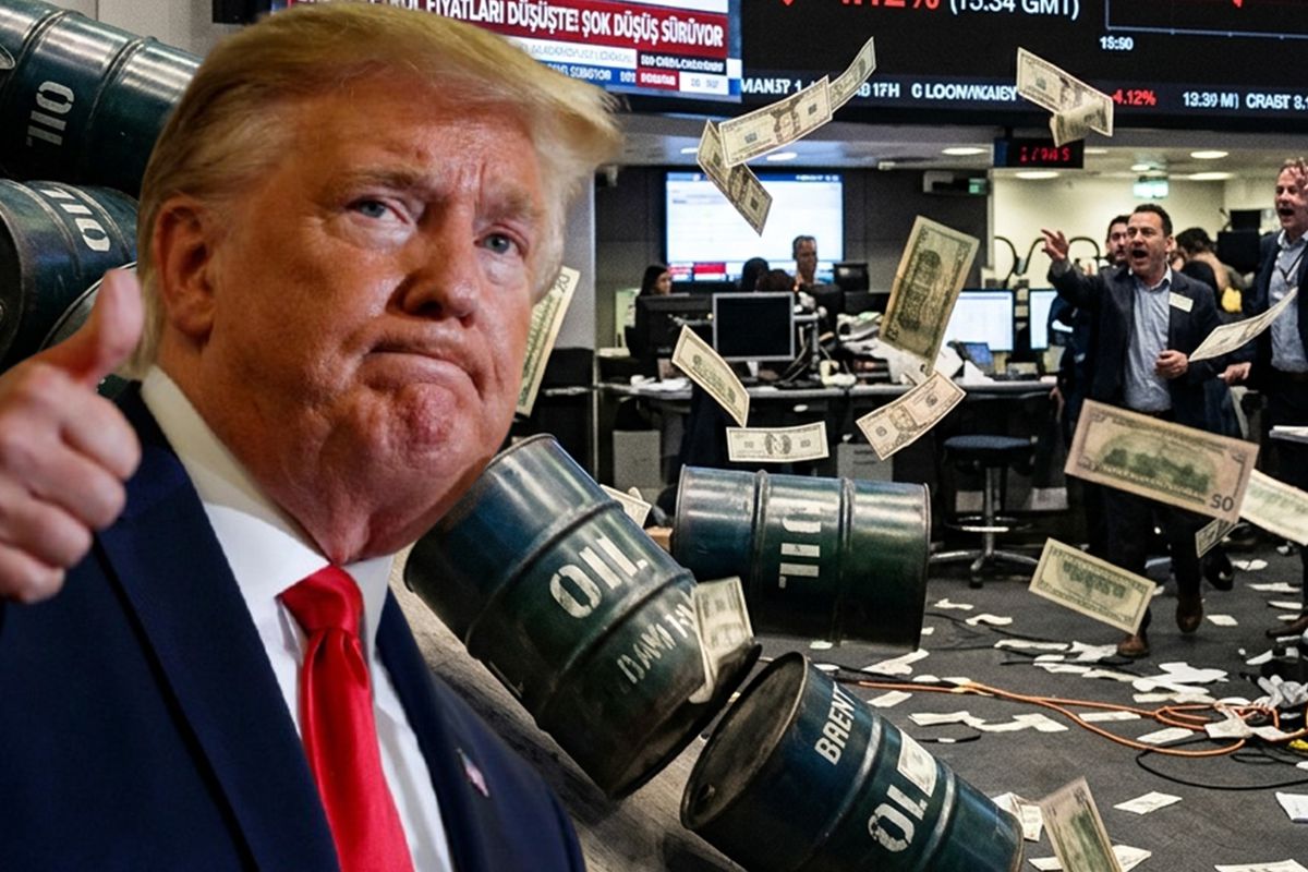 Trump\'ın ateşkes açıklamasının ardından brent petrol fiyatı düştü