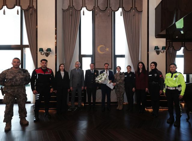 Vali Masatlı, Polis Haftası’nda emniyet mensuplarını ağırladı