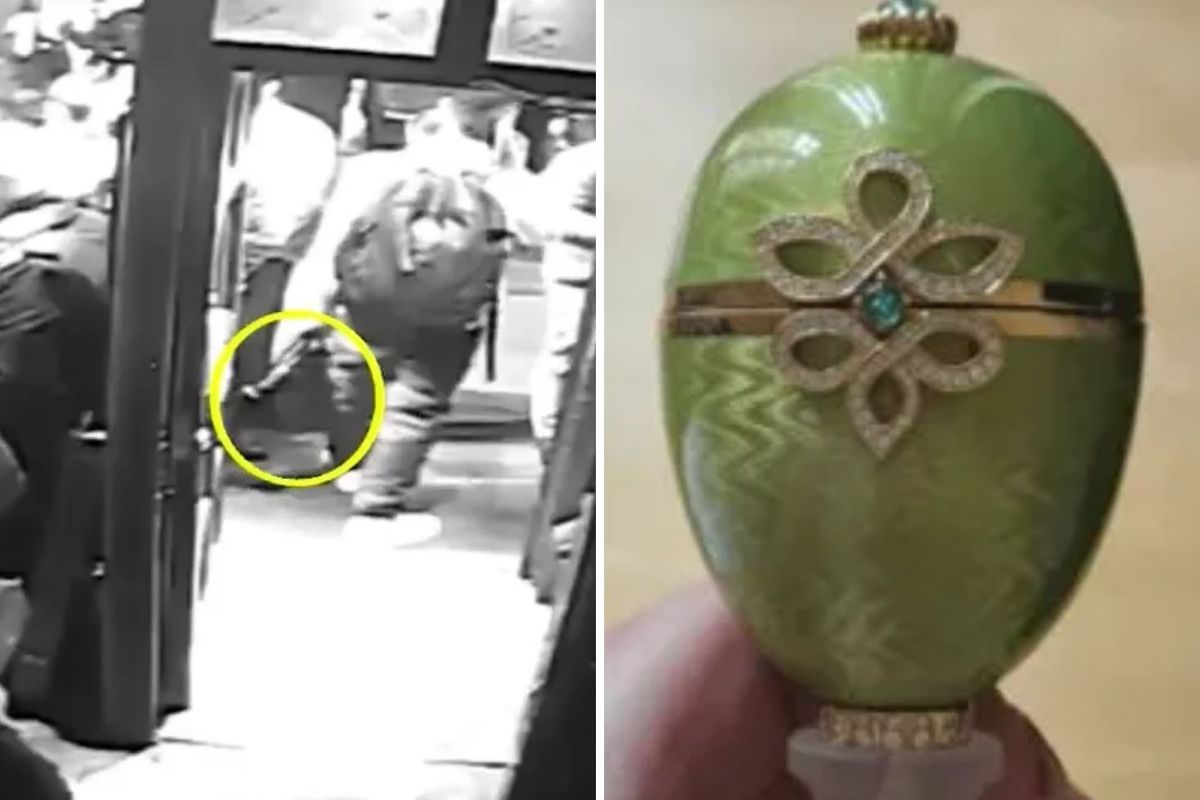 90 milyon TL\'lik yumurtayı çaldı, gidip sigara aldı! Dünyanın konuştuğu hırsızlık