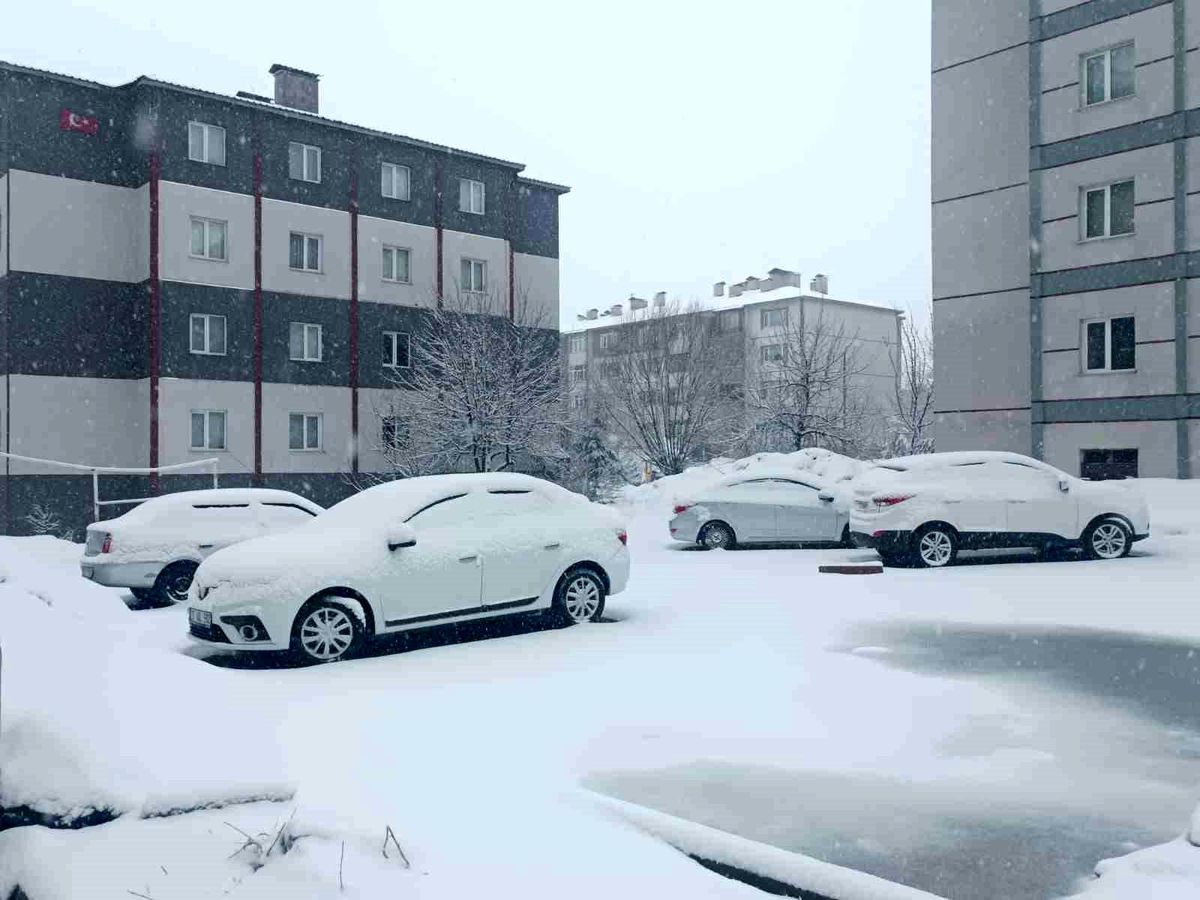 Bitlis nisan ayında yeniden beyaza büründü