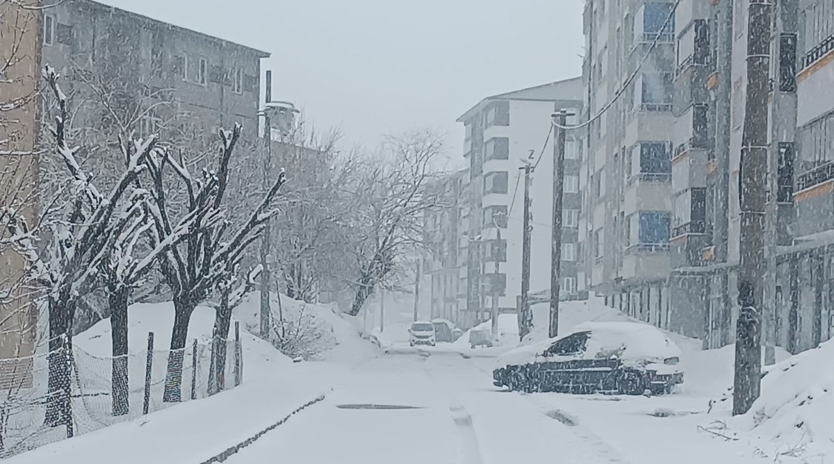 Bitlis\'te Kar Yağışı