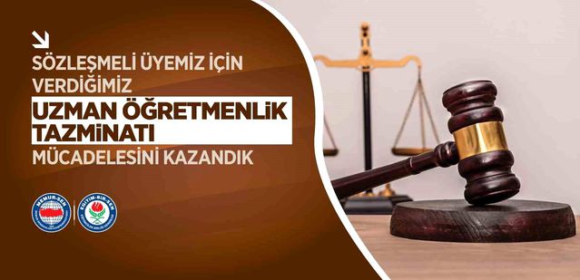 Uzman Öğretmenlik Tazminatı Kararı