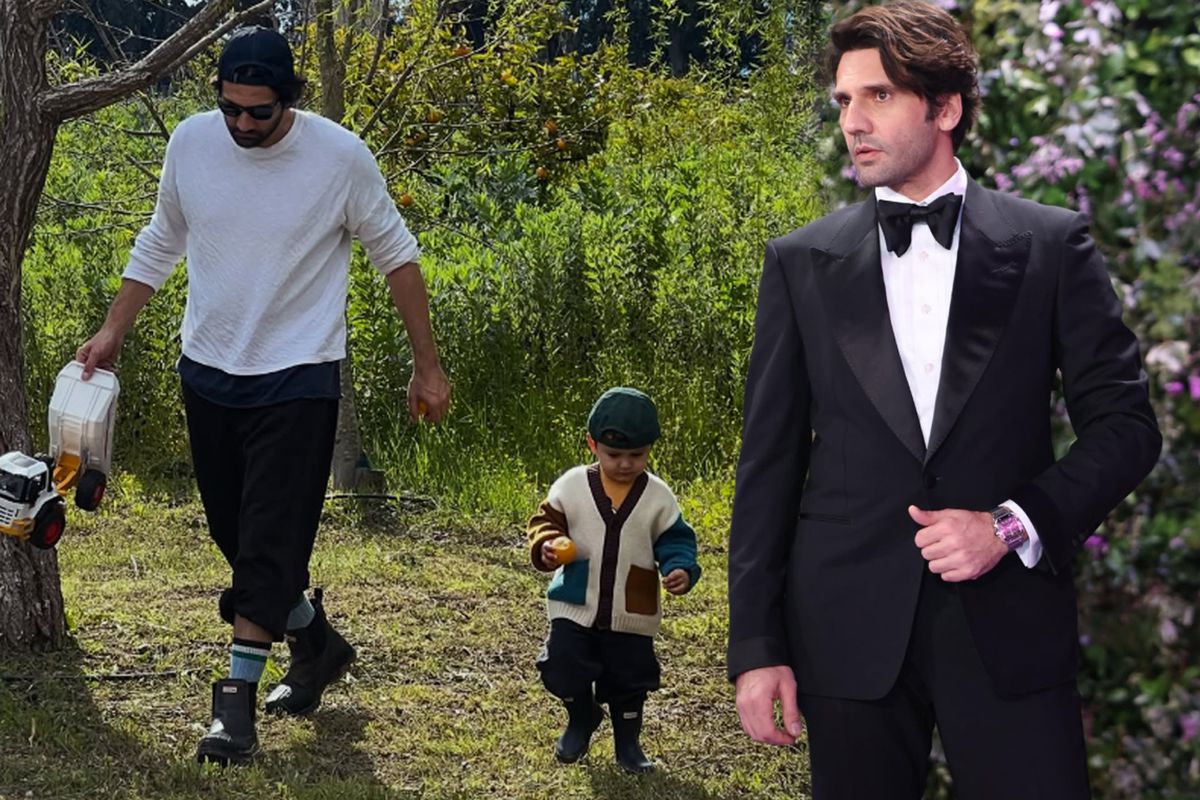 Kaan Urgancıoğlu’ndan oğlu Ardıç’la doğa keyfi