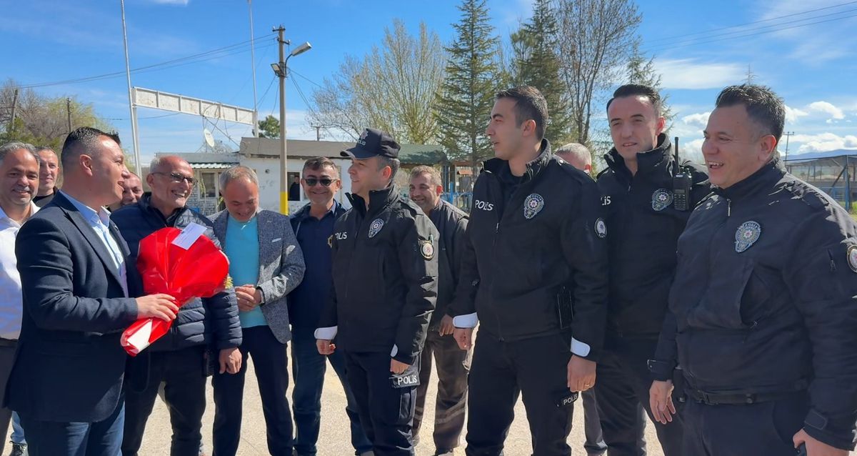 Kırıkkale Belediyesi\'nden Polis Haftası\'na Sürpriz