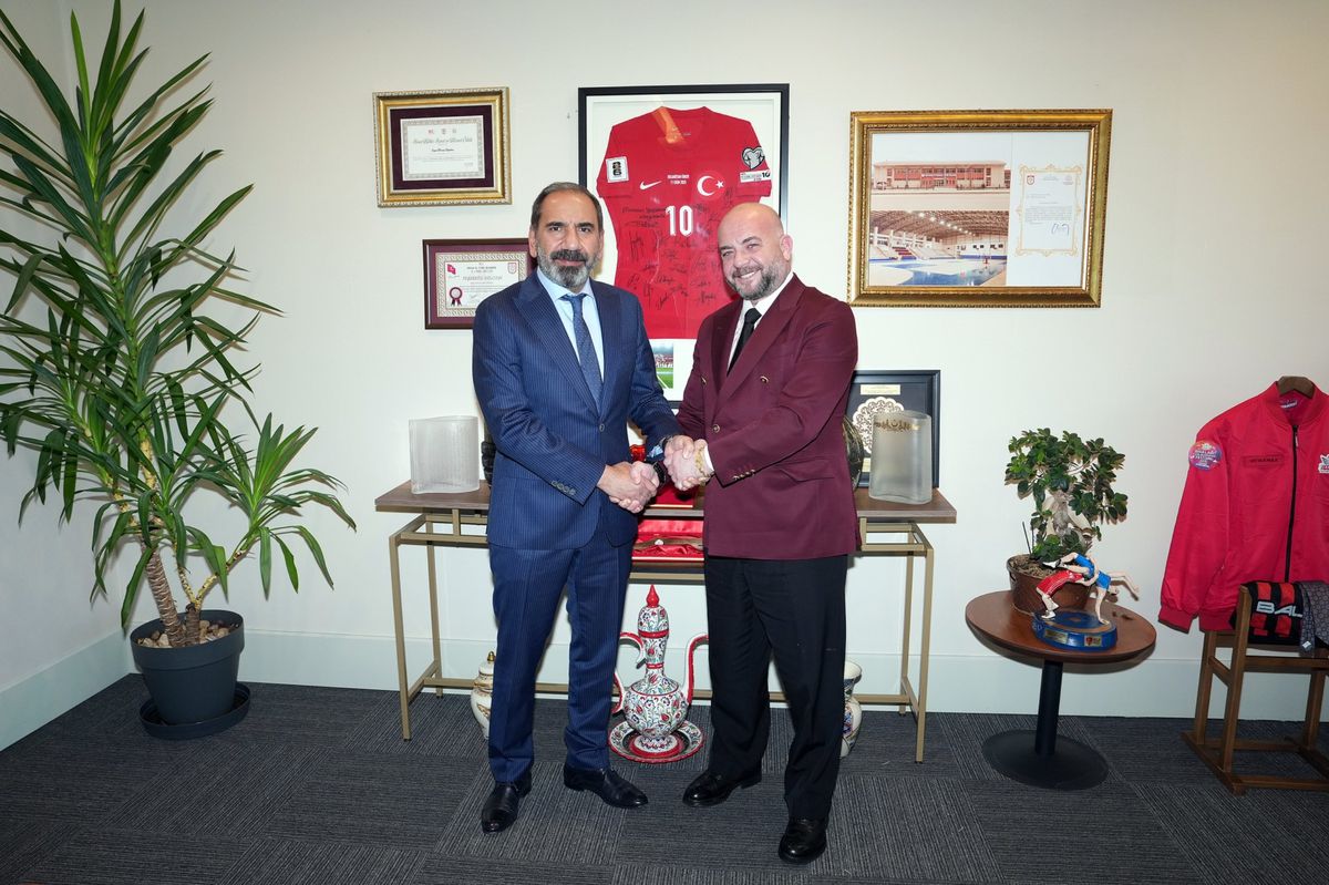 Kırkpınar Ağa\'sından TFF\'ye Ziyaret