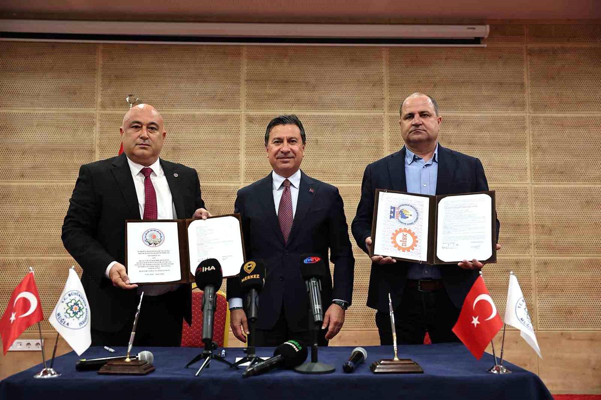 Muğla Büyükşehir kadrolu işçilerine yüzde 53 Zam