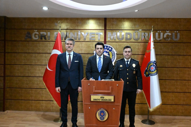 Ağrı’da Polis Haftası coşkusu: 181. yıl dönümü törenlerle kutlandı