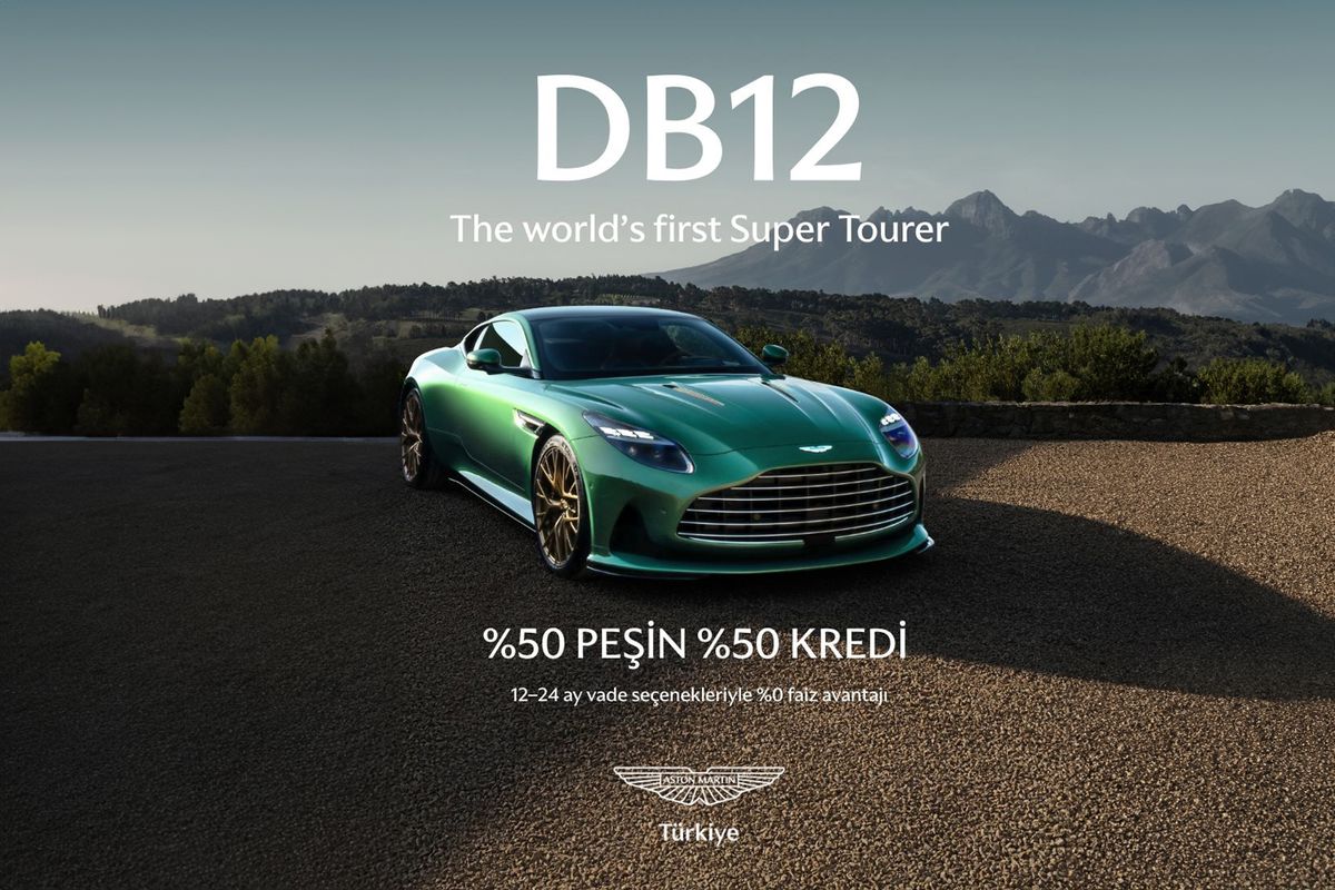 Aston Martin\'den yüzde 50 peşin ve yüzde 0 faizli kredi kampanyası