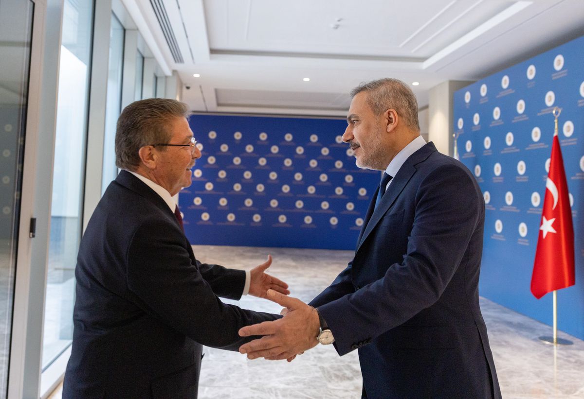 Fidan ve Üstel Ankara\'da Buluştu