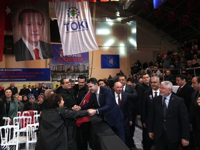 Bakan Kurum Çorum’da: Şehircilik sloganla değil, planla yapılır