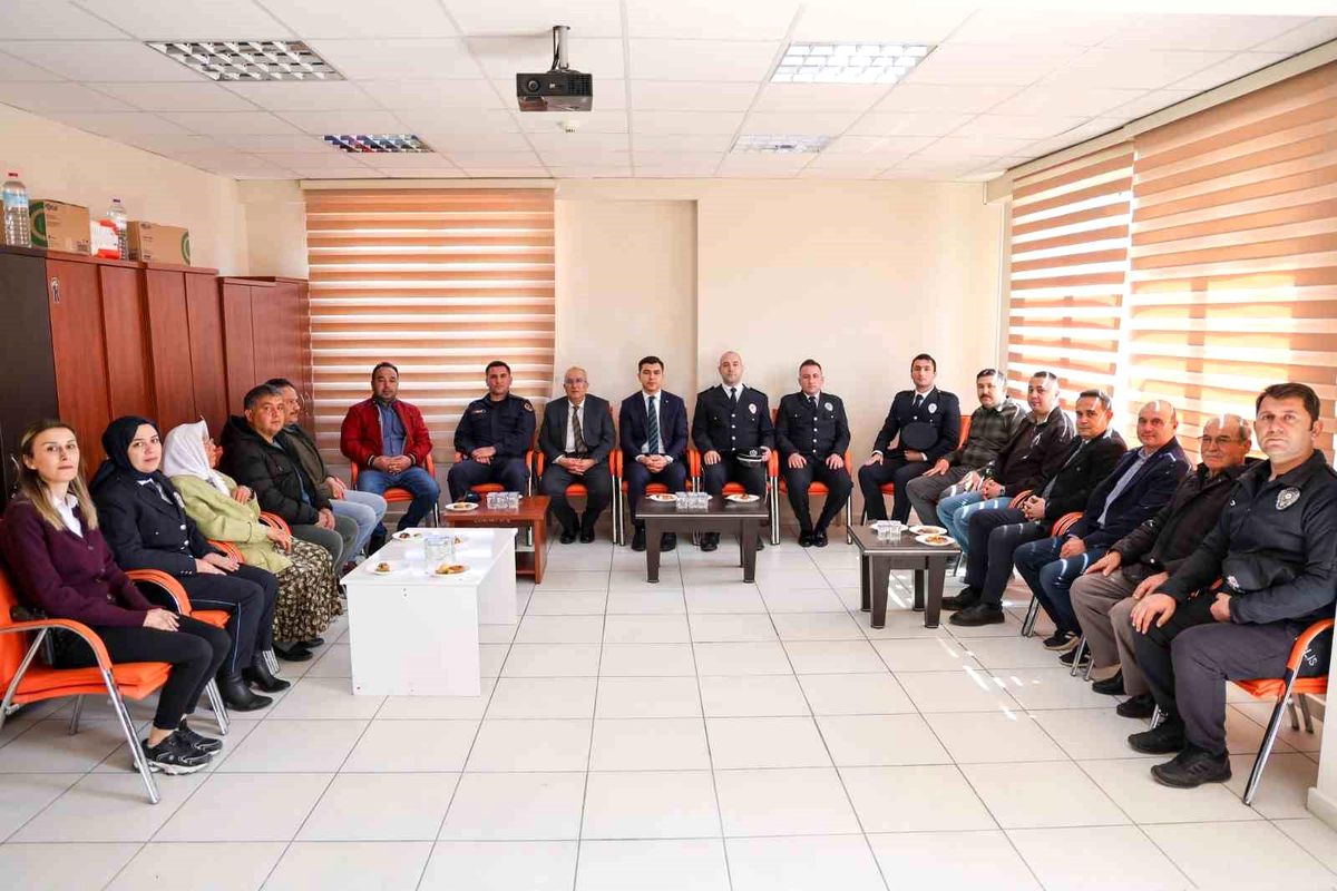 Çameli protokolünden 10 Nisan\'da polislere anlamlı ziyaret