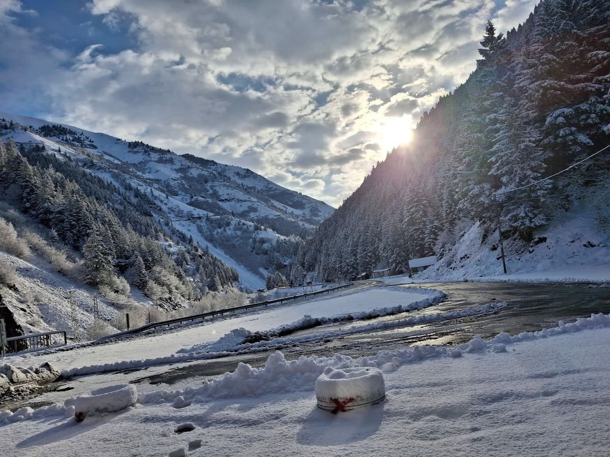 Doğu Karadeniz Yüksek Kesimleri Karla Kaplandı