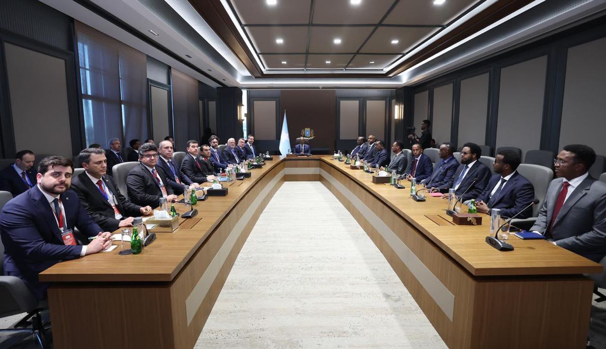 Enerji ve Tabii Kaynaklar Bakanı Alparslan Bayraktar, Somali\'de