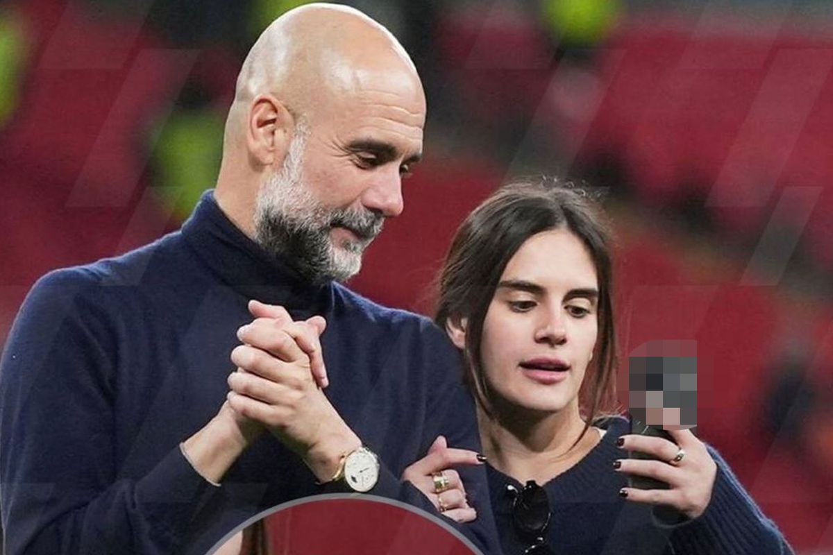 Guardiola&rsquo;nın kızının elindeki telefon olay oldu