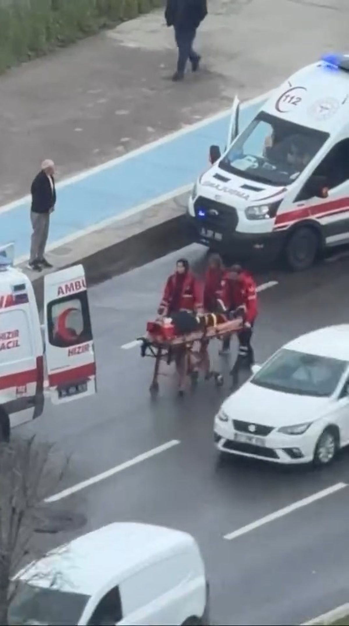 Kartal\'da Zincirleme Kaza: 2 Yaralı