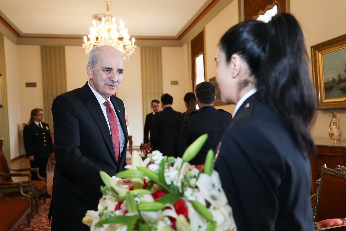 TBMM Başkanı Kurtulmuş, Türk Polis Teşkilatı\'nın 181. Yıl Dönümünü Kutladı