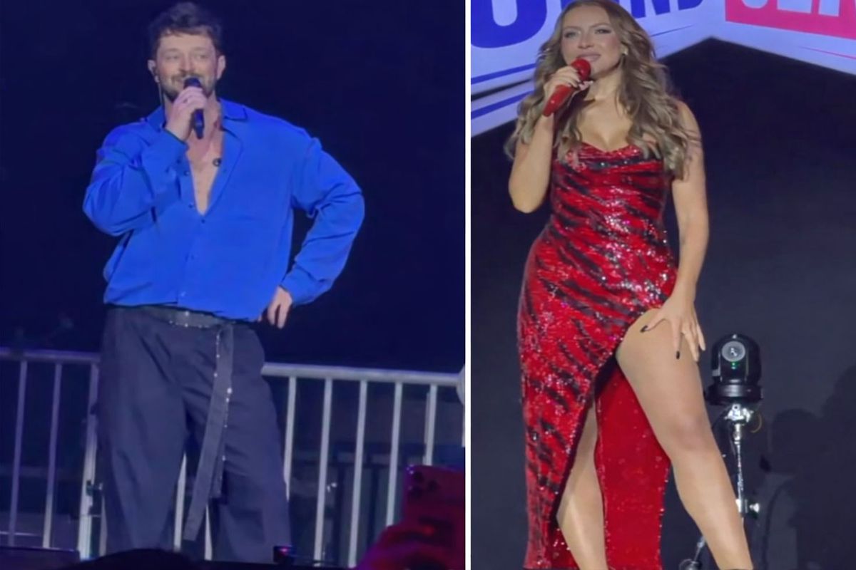 Murat Boz\'dan sahnede Hadise\'ye olay sözler: Böyle kıyafetler giyme benim karşımda