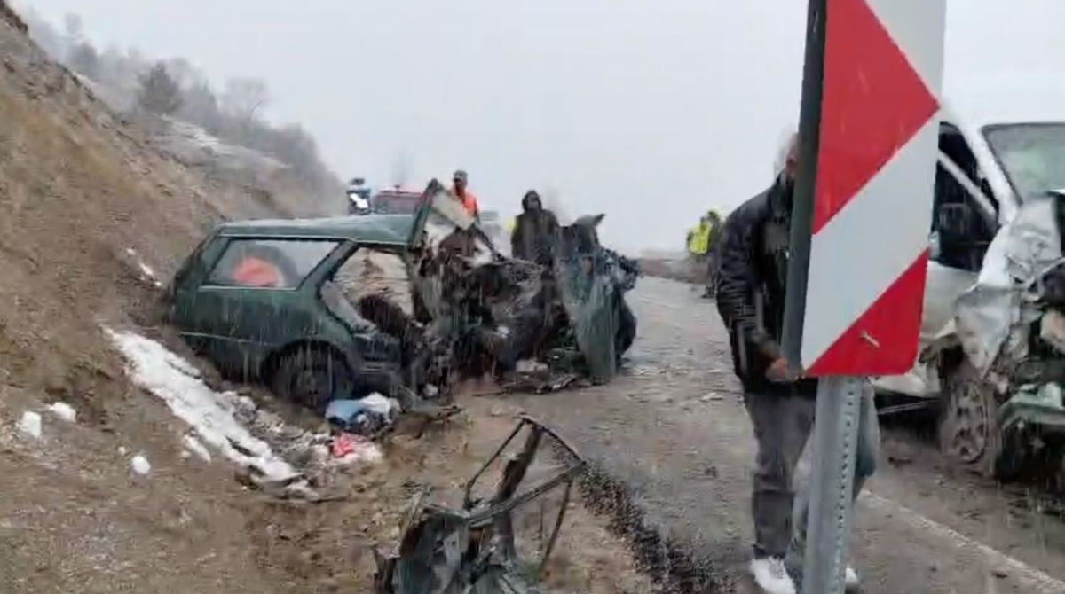 Kelkit\'te Kaza: 1 Ölü, 9 Yaralı