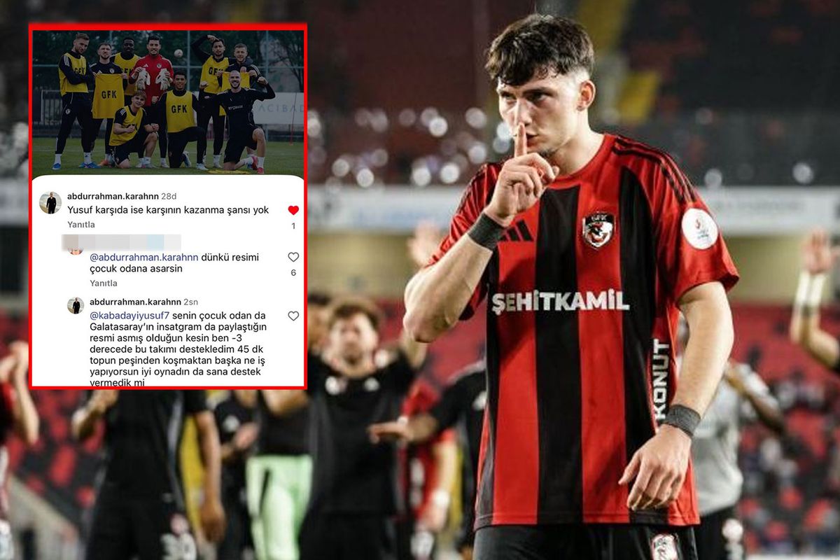 Süper Lig\'de oynayan futbolcudan ekmek parasını veren kulübün taraftarına olay sözler: Çocuk odana... 