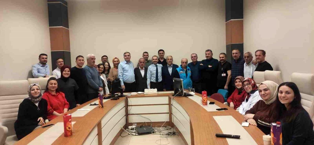 Vezirköprü Hastanesi\'nde Duygu Dolu Veda