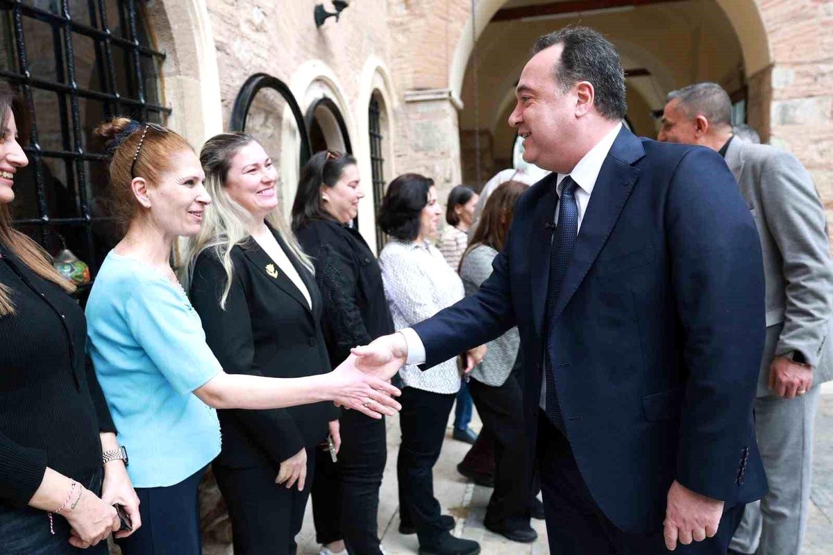 Başkan Dutlulu, MASMEK kursiyerleriyle buluştu