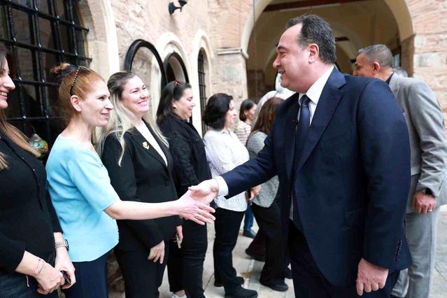 Başkan Dutlulu, MASMEK kursiyerleriyle buluştu