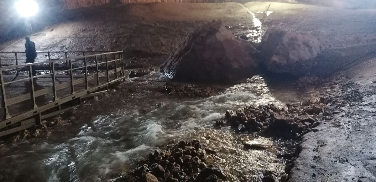 Yer altı kaynağı patladı, dünya harikası 13 yıl sonra su ile doldu