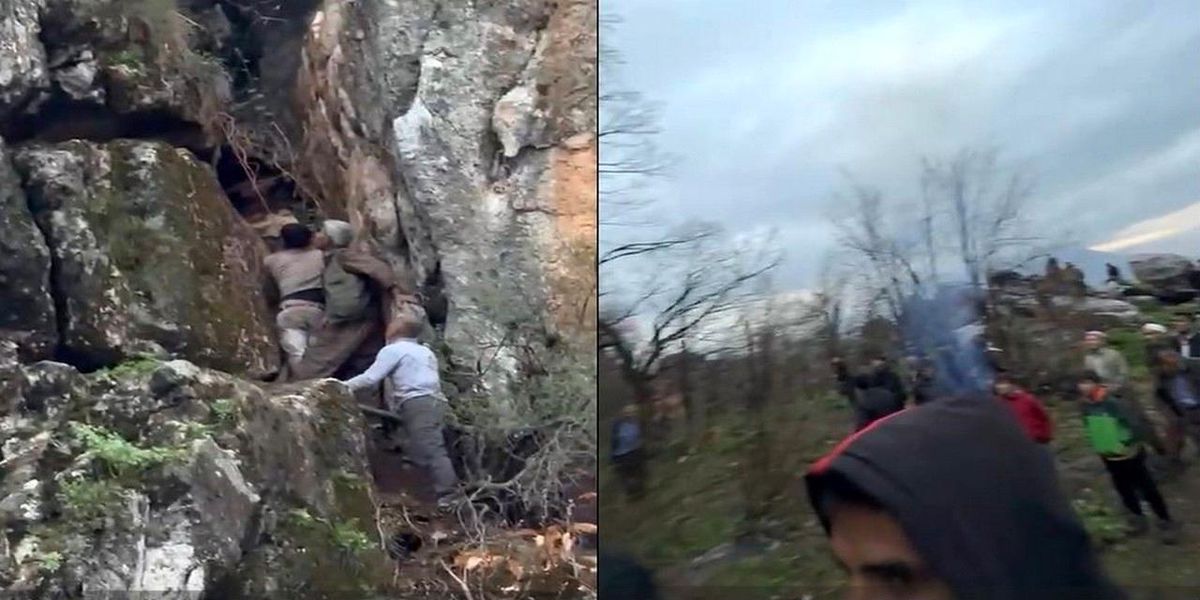 Mahsur Kalan Genç Kurtarıldı