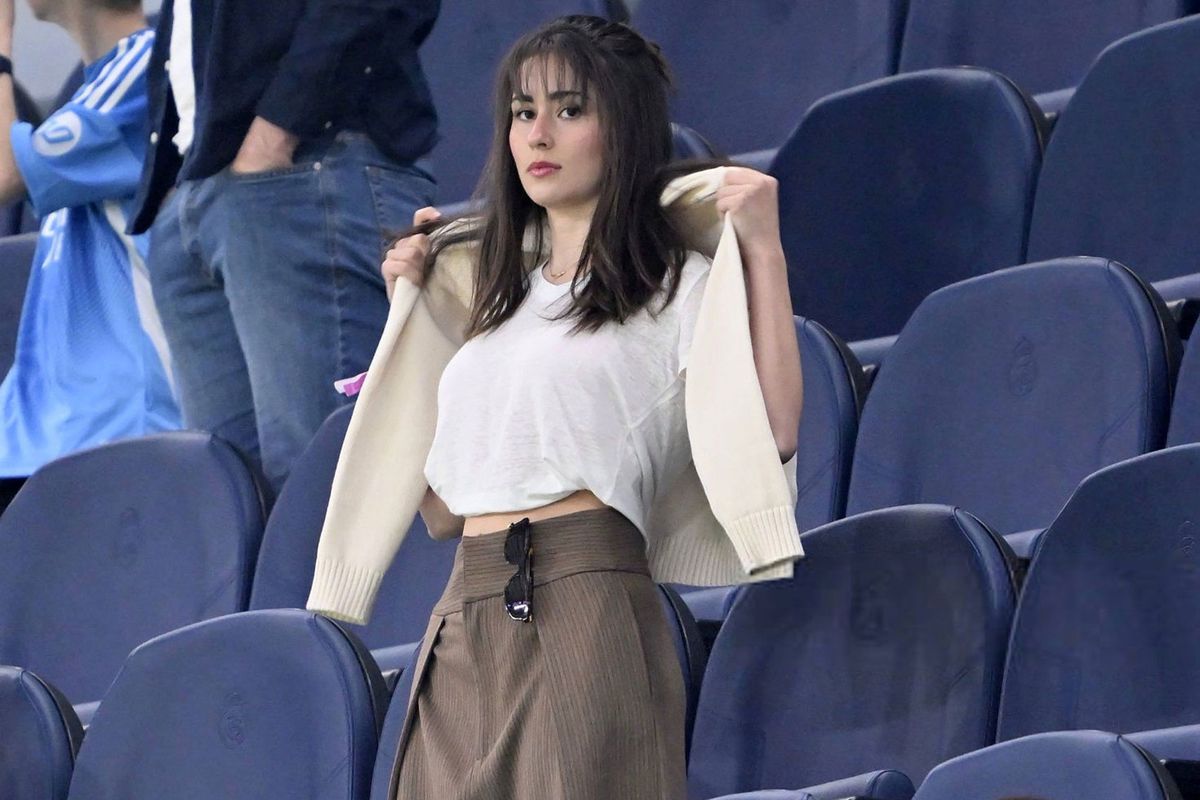 Dün yine maça gitmiş! Duru Nayman\'dan Arda Güler\'e tam destek