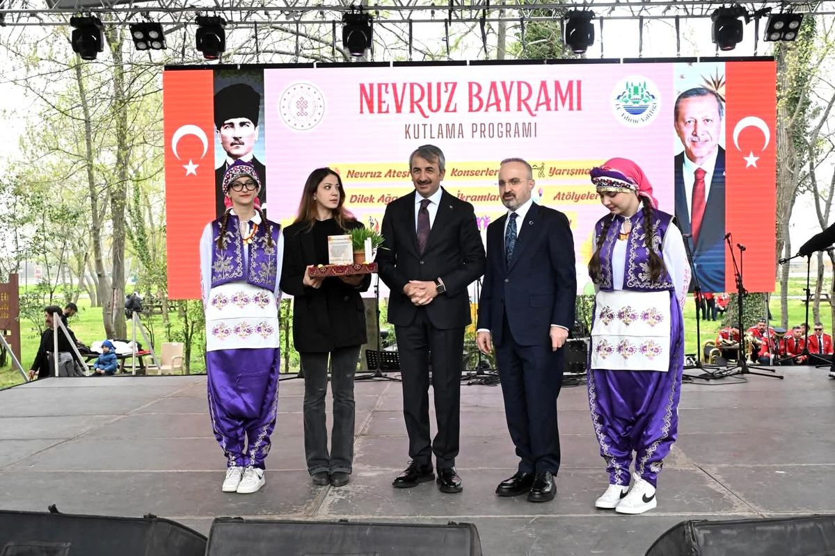 Edirne\'de Coşkulu Nevruz Kutlaması