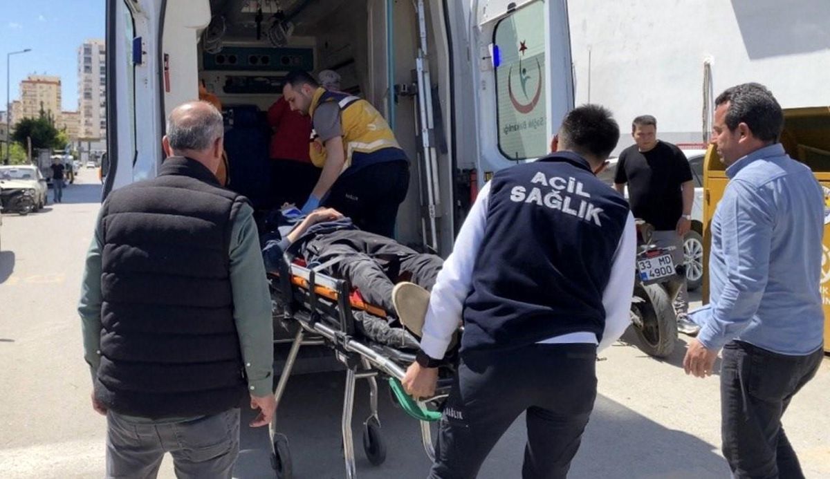 Mersin\'de Motosiklet Kazası