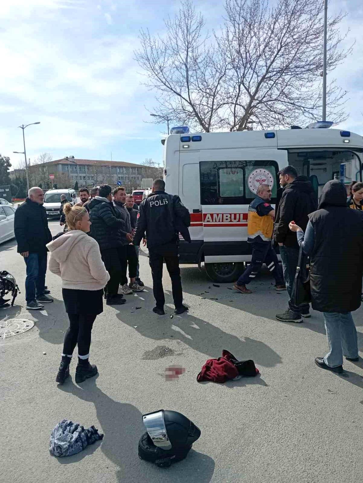 Silivri\'de Trafik Işığı İhlali Kazası