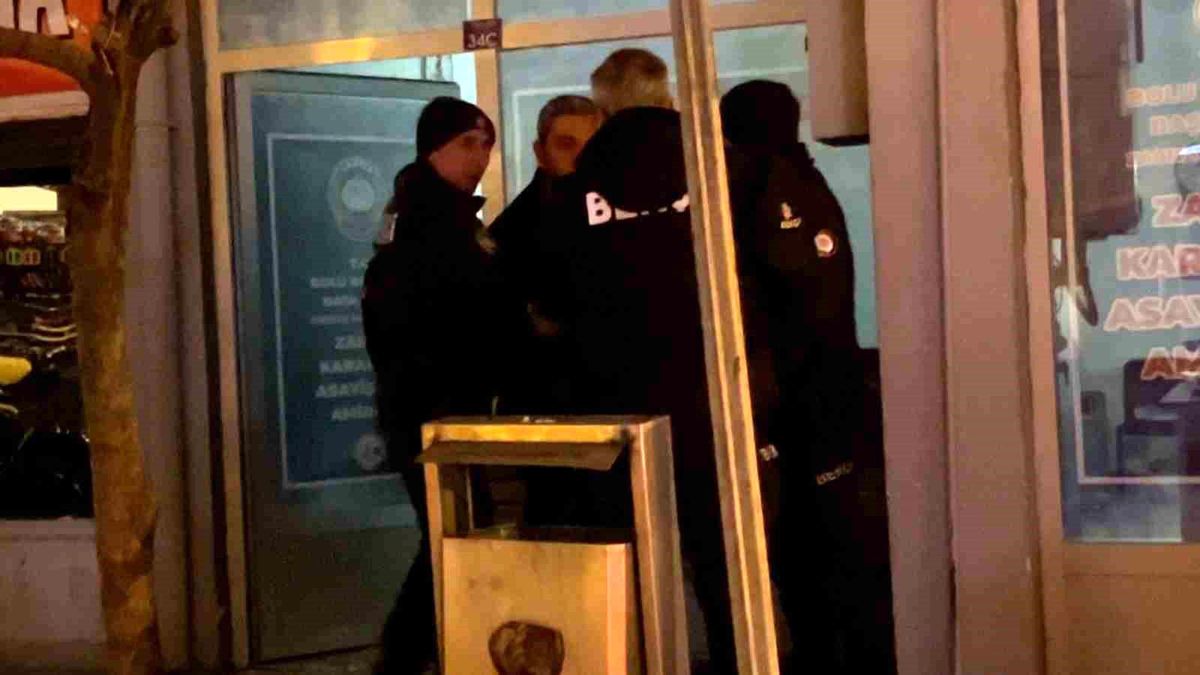 Bolu\'da Alkollü Adam Gözaltına Alındı