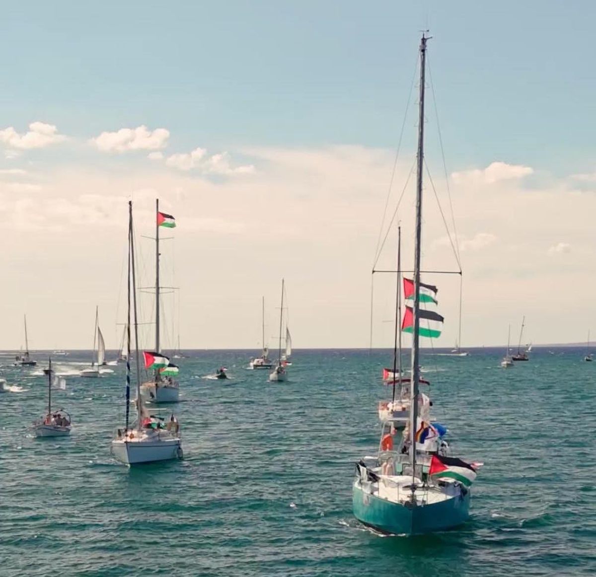 Küresel Kararlılık Filosu Barcelona\'dan Yola Çıkıyor