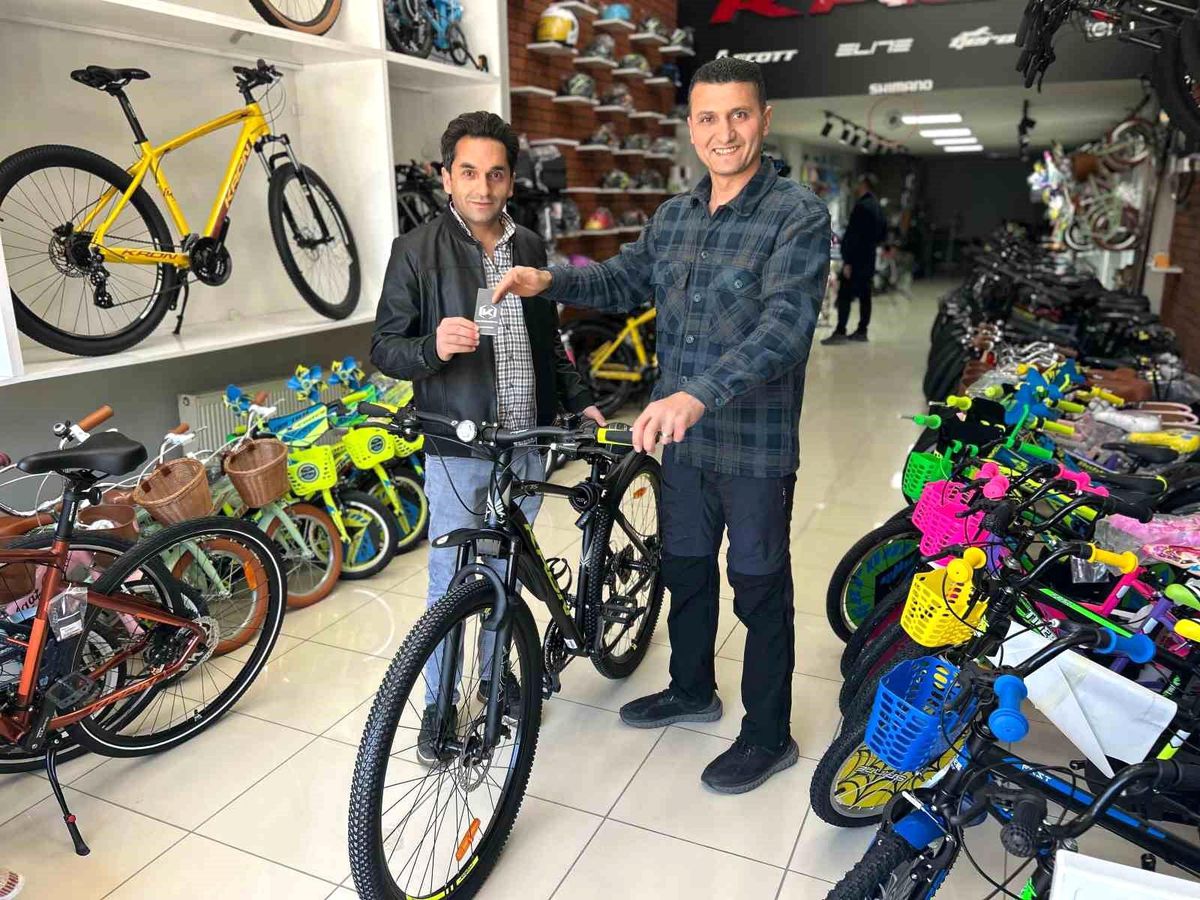 Van\'da Bahar ile Bisiklet Talebi Arttı